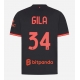 AC Milan Mario Gila #34 Rezervni Dres 2026-27 Kratak Rukav AC Milan Mario Gila #34 Rezervni Dres 2026-27 Kratak Rukav